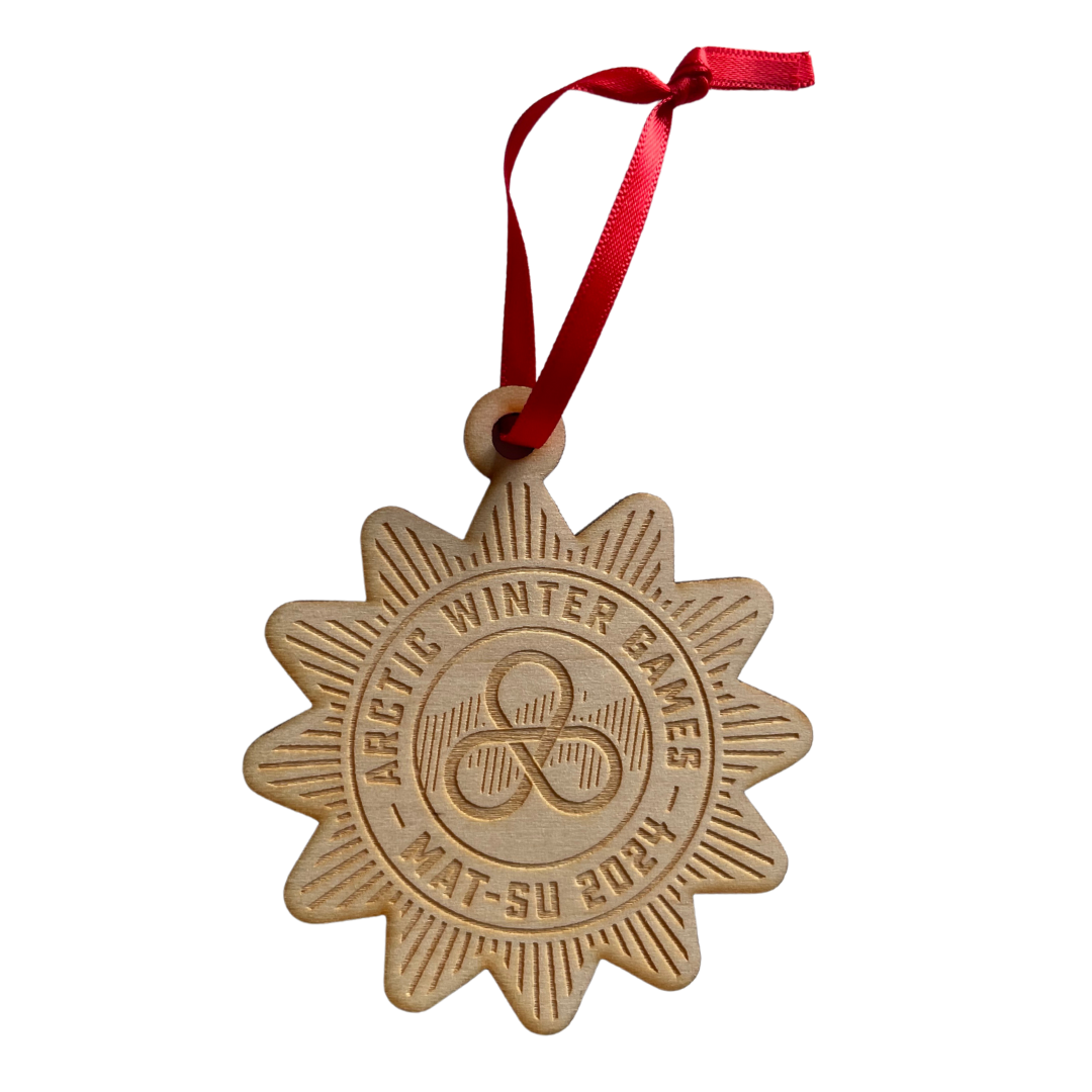 MatSu 2024 Arctic Winter Games Ornament MatSu 2024 Arctic Winter Games